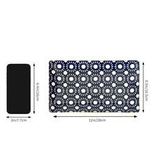 2pcs 11"X6.5" Rectangular Ceramic Serving Trays, Microwave/Dishwasher/Oven , Glossy Glaze Finish, Geometric Sun Pattern, Smooth Rounded Edges, Versatile For Sushi, Desserts, Appetizers, Afternoon Tea, Dining, Parties, All Seasons - Multicolor - View 10