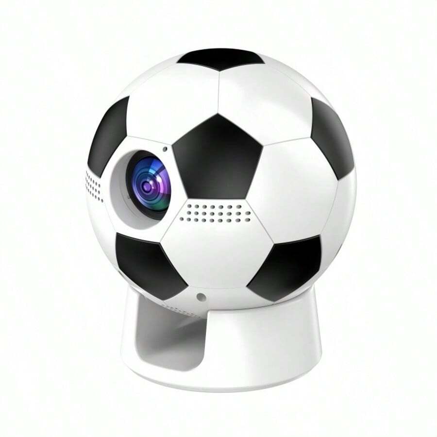 Projetor Portátil Led Smart Bola de Futebol 4K Android 13 Wifi 5g 80 mil Hrs Vida Útil - Primicias Qiu