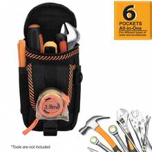 TKIGZNW Tool Belt Pouch, Suitable For Men, Perfect For DIY Enthusiasts And Craftsmen - Black - View 4