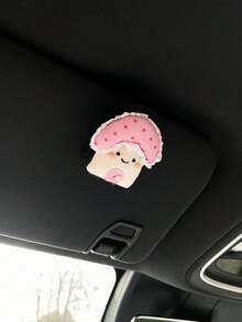 Cute Cartoon Car Visor Clip, Sunglasses Holder, Receipt Organizer Clip For Car - A - View 4