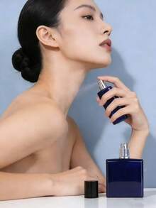 1/5pcs 50ml Black Refillable Fine Mist Perfume Atomizer Bottles, DIY Sample Essential Oil Containers - Multicolor - View 2