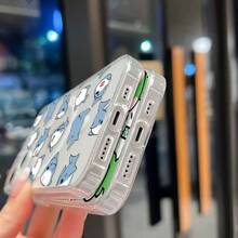 Apple Magnetic Phone Case Shark Frog Sweet I16 Phone Case Compatible With IPhone 17 16 15 14 Pro Max S25 - Clear - View 2