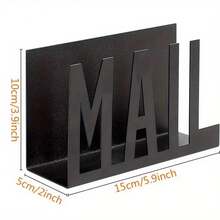 Mail Organizer Metal Mail Sorter Letter Holder Desktop Storage For Home And Office Use - View 6