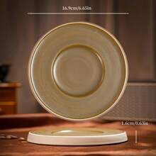 1件中东沙漠船形陶瓷咖啡杯，陶制浓缩咖啡杯，茶杯，水杯，碟子，下午茶杯，沙漠骆驼图案，创意艺术纪念品，高品质，奢华，耐热，家居/办公室/厨房饮具 - 彩色 - 查看 17