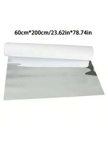 1 Roll Self-Adhesive Mirror Wall Sticker - Shatterproof, Washable, Suitable For Glass, Ceramic, Cabinet Doors And Smooth Surfaces - Decorative Modern Style, Multi-Piece Design, Creative Home Decor, Mirror Wall Decor - Multicolor - View 11