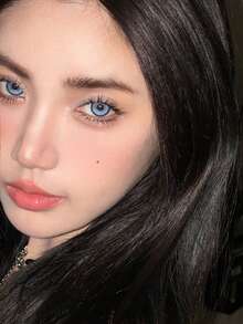 JeweLens 1 Cặp Mắt Rắn Màu Xanh Dương - Màu xanh lam - Xem 6