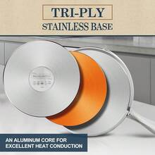 MICHELANGELO 3 Quart Saucepan With Lid & Steamer, Stainless Steel Sauce Pan With Triply Bottom, 3 QT Sauce Pot, Nonstick Saucepan Induction Compatible - 3Quarts - View 4