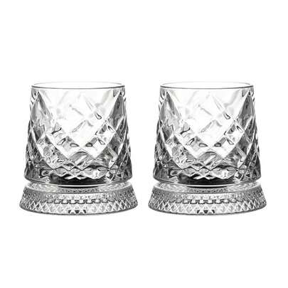 Verre à whisky rotatif en cristal haut de gamme, verre à liqueur ménager, verre à whisky haut de gamme avec pivotement, verre à whisky gravé, élégante tasse à boire anti-stress pour dames, verre à liqueur de luxe, tasse à bière anti-renversement et anti-stress , verre à whisky haut de gamme, tasse en cristal classique, tasse à bière anti-stress pivotante