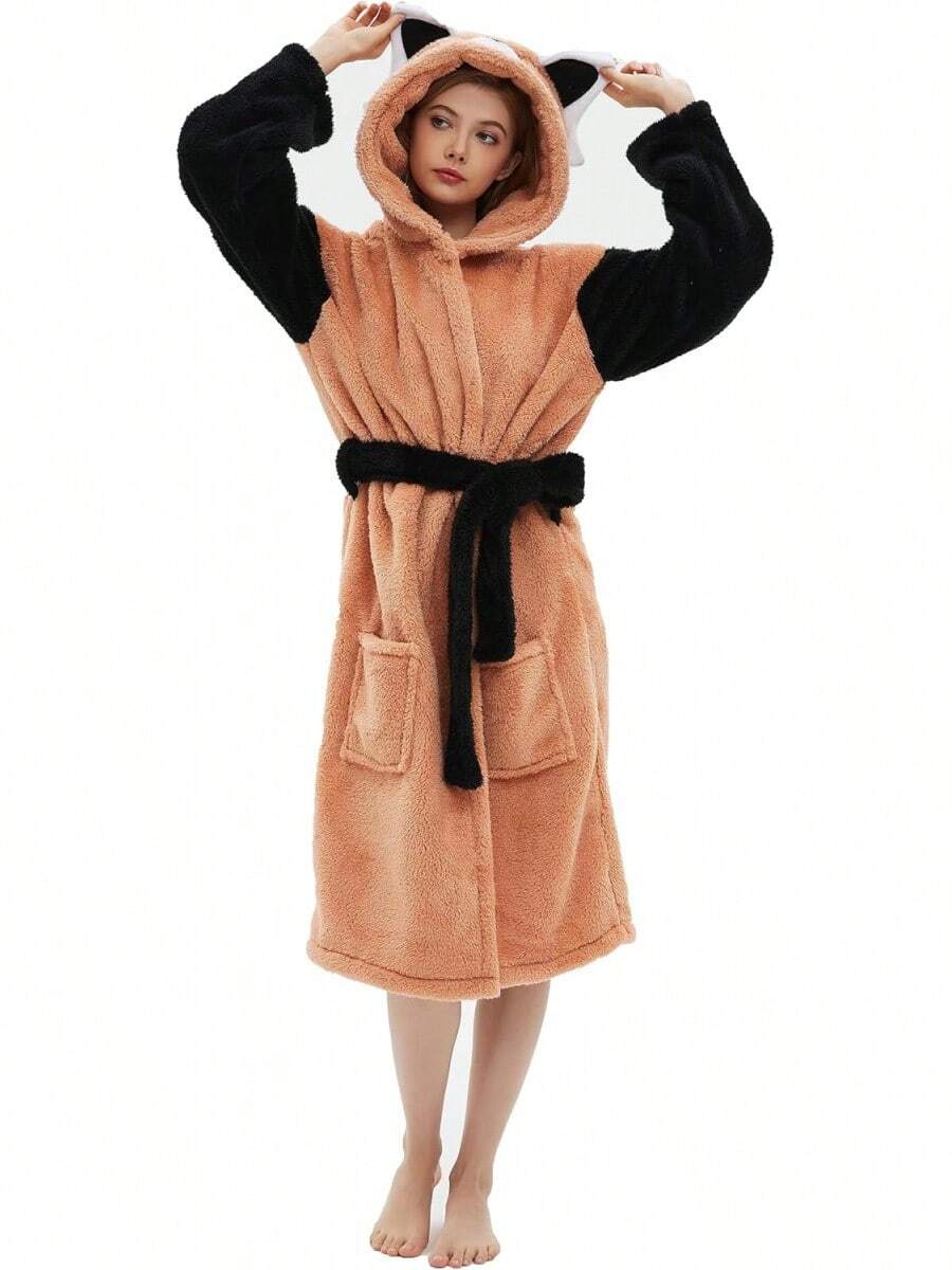 Bathrobe - Raccoon - View 1