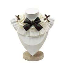 Cute Bowknot Princess Lolita Pet Bib Retro Pastoral Style Dog Bandana Collar Scarf - Multicolor - View 24