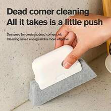 1PC Universal Window Track Cleaning Brush, Kitchen Home Gap Detail Cleaning Easy To Clean Small Gaps And Frames, Versatile Countertop Cleaning Tool. - 1pc - View 6