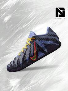 Nike Ja 3 Hustle & Flow – Men's Lifestyle Sneakers – Shoes For Man-Vintage-Autumn & Winter-Inspired Running Shoes, Shock-Absorbing Comfort, Gym To Streetwear Casual Wear - Prefect Thanks Giving Day & Chrismas Gift-HF2793 700 - Soft Yellow/Purple Dynasty/Volt Tint/Light Thistle/Bright Crimson - 查看 1