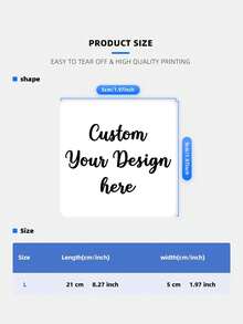 Customized Labels, Candle Stickers - Square Waterproof Stickers With Any Designed Image, Logo, Text, Personalized Thank You Labels, Unique Ideal Gift For Women, Friends, Sons, Daughters - Multicolor - View 4