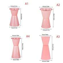 1Pc Plastic Flower Packaging Liner Plant Stands Packing Material Fixing Bouquet Arrangement Base Flower Accessories - 1PC - View 3