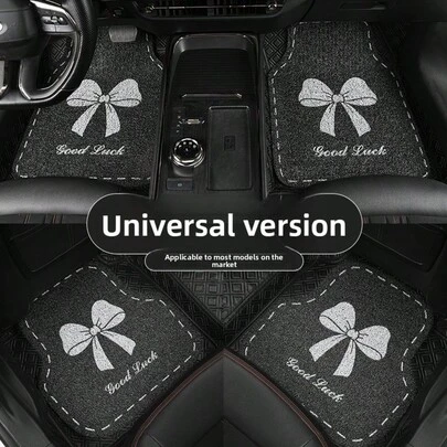 汽车脚垫 主驾驶可爱女士汽车脚垫 汽车脚垫 汽车脚垫 汽车地垫 通用