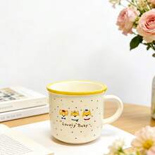 景德镇高温陶瓷杯，大容量骨瓷纯白茶杯、咖啡杯、水杯 - 彩色 - 查看 8