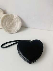 Valentine's Day Versatile Fashion Minimalist Cute Heart Shaped Clutch Bag For Women - Multicolor - View 8