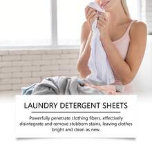 洗衣皂片，日常家居去污清洁护理，便捷便携式洗衣皂片 - 固體 - 查看 7