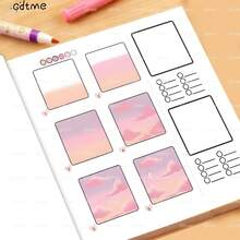 GDTME Schritt-für-Schritt-Anleitung: So zeichnest du den Himmel - Abdeckung von Sonnenuntergang, Sonnenaufgang, Sternennacht und bewölktem Himmel Mustern, geeignet für kreative Lernszenen, Kinder und Erwachsene, anwendbar für Ostern, Muttertag, Vatertag, Schulanfang, Geburtstagsfeiern, Hochzeitssaison, perfektes Geschenk. Kunst und Handwerk zur Dekoration von Räumen, Schlafzimmern, gemütlichen Räumen, Malbuch. - Himmel-Malanleitung - Übersicht 4