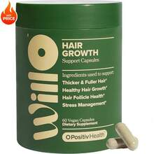Willo Hair Growth Support 60 Capsules For Women Hair Health USA - 1 chai - Xem 2