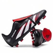 Giày bóng đá nam, giày bóng đá trong nhà nữ, giày bóng chày bản rộng, giày bóng đá Mỹ cho người lớn và trẻ em - màu đen - Xem 3