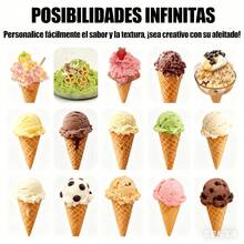 Juego compacto de picador de hielo inalámbrico doméstico, triturador de hielo. - Verde - Ver 8