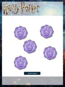 5 Stücke Harry Potter-Themen Siegelwachs Aufkleber. Diese sind erschwingliche Partybevorzugungen, perfekt um die Partyatmosphäre zu verbessern. - Einheitsgröße - Übersicht 5