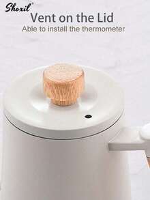 shoxil 1个不锈钢长嘴滴漏咖啡壶，适用于家庭、办公室和咖啡馆 - 咖啡壺 - 查看 7