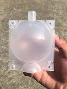 3pcs Reusable Plant Rooting Device, Air Layer Pod, Plant Rooting & Growth Box, High Pressure Propagation Ball Grafting Device Plant Root Controller Garden Plant Rooting Box (White) - Thickened Version - View 8