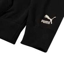 Men's Sweatshirt/Pullover, Soft Fleece Sweatshirt - PUMA TEAM FOR THE FANBASE Sweatshirt TR, Comfortable Daily Commute Casual Sweatshirt 626179-01 - Black - View 6