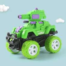 coches de tanque de inercia para niños, vehículo todoterreno con tracción en 6 ruedas, modelo de lanzamiento de deformación y colisión, juguetes para niños, regalos de cumpleaños S8BE - Nuevo Chariot Azul - Ver 9