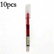 1pc/3pcs/5pcs/10pcs Quick-Drying Signature Gel Ballpoint Pen, 0.5mm Black/Blue/Red Ink, Suitable For Office Supplies, Classroom, Drawing, Marker, Stationery, School, Birthday, Holiday, Party Gifts - Multicolor - View 11