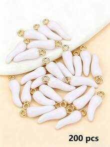 [Quantity] Pcs Vivid Multicolor 3D Red Chili Pendant, Suitable For DIY Earrings, Necklace, Bracelet And Keychain - Spicy Style Jewelry Making Accessories, Jewelry Making Charm - Chili - View 25