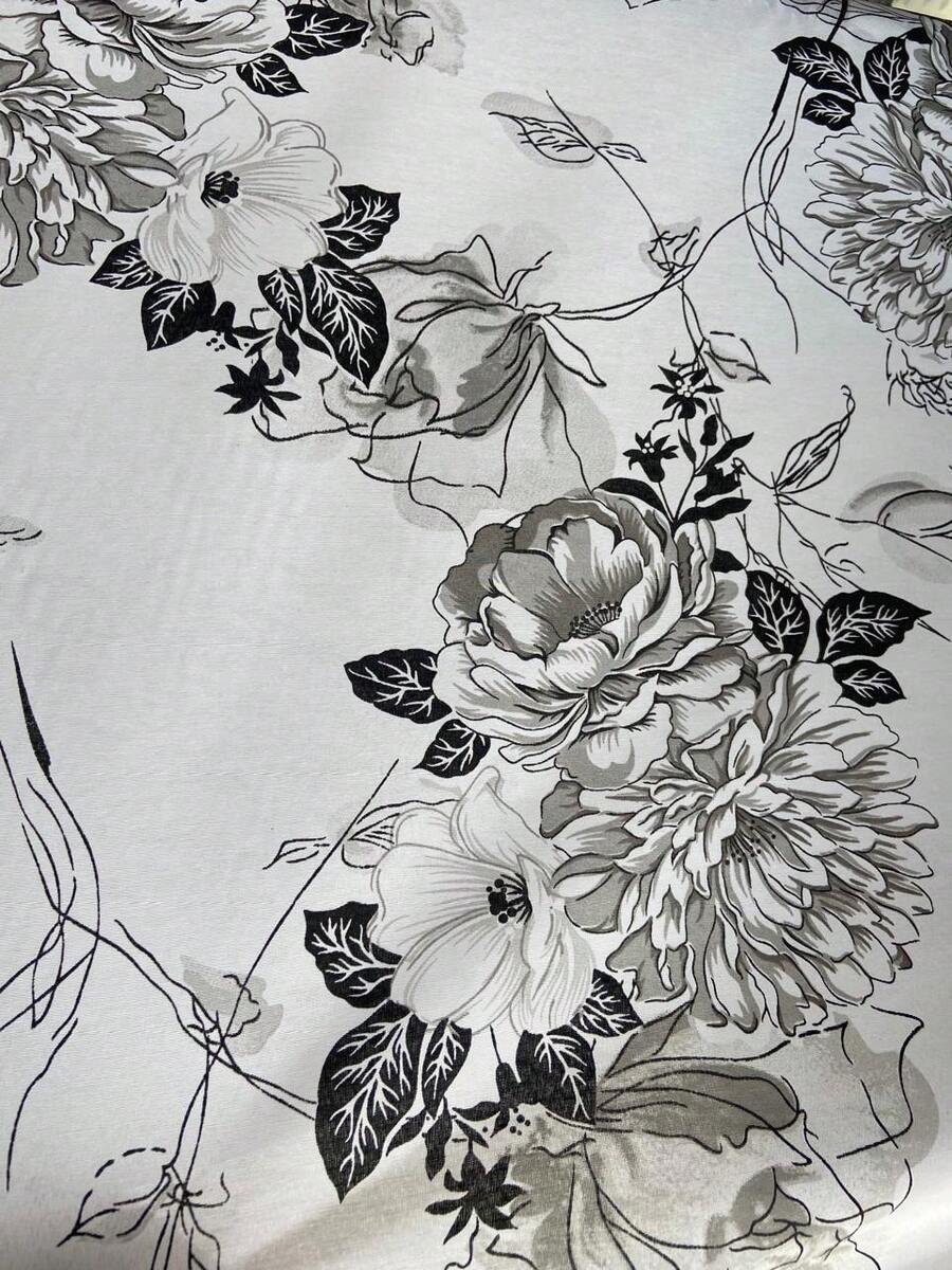 Percale Fabric For Bed Sheets, 180 Thread Count, Printed, Sold By The Meter, 2.50 Meters Wide – IMMEDIATE SHIPPING PROMOTION - Caramel - View 1