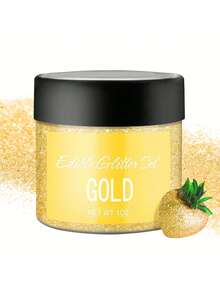 Edible Glitter - 30g Edible Luster Dust Metallic Coloring Glitter For Drinks, Baking, Cake Decorating - Edible Dust Powder Shimmer Sprinkle Powder For Icing, Candy - Multicolor - View 7