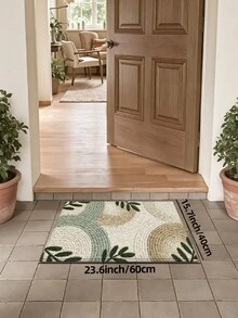 1 buah Keset Bermotif 3D, Karpet Wol dengan Desain Tanaman Hijau Segar, Cocok untuk Kamar Mandi, Dapur, Luar Ruangan, Dalam Ruangan, Lorong, Kamar Tidur, Ruang Tamu, Samping Tempat Tidur, Dapat Dicuci dengan Mesin, Mudah Dibersihkan, Bagian Bawah Anti Selip, Cocok untuk Dekorasi Kamar Tidur Musim Dingin, Dekorasi Liburan Hari Valentine, Aksesori Kamar Mandi Penting, Set Dekorasi Ruangan, Keset Karpet Dekoratif Luar Ruangan - MultiWarna - View 15