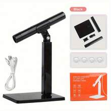 2-In-1 LED Nail Lamp With Stand, 360° Rotatable Design, USB Rechargeable With Battery Level Display, Gel Curing Dryer For Home & Salon Use - Multicolor - View 8