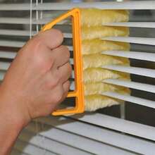 1pc Washable Window Cleaning Brushes | Microfibers For Effortless Dust Collection And Blinds Cleaning - Multiple Styles - View 9