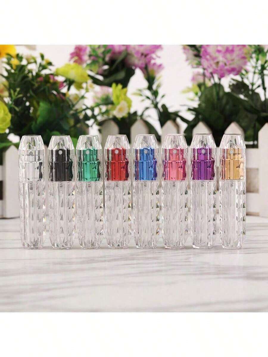 1pc 5ml Refillable Perfume Spray Bottle, Portable Travel Size Fragrance Atomizer, Makeup Grade Travel Essential, Ideal Gift - Bottle - View 1
