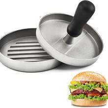 Hamburger Presses - Silver - View 4