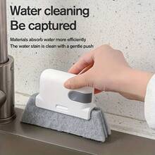 1PC Universal Window Track Cleaning Brush, Kitchen Home Gap Detail Cleaning Easy To Clean Small Gaps And Frames, Versatile Countertop Cleaning Tool. - 1pc - View 3