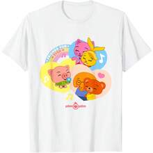 Plim Plim Vaine's Day –  Forever T-Shirt All Seasons,220g Pure Cotton Single-Sided Printed Crew Neck Short-Sleeved T-Shirt,Unisex Top,Base Layer - Color 8 - View 1