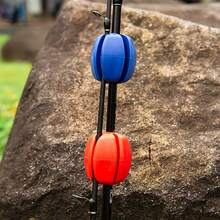 5 Fishing Rods And Ball Clamps, Fishing Rod And Ball Protectors, Fishing Rod And Ball Baits, Lightweight, With Five-Hole Design, Fishing Rod Fixing Kit, Fishing Rod Straps, Fishing Rod And Ball Kits - Mixed color - View 6