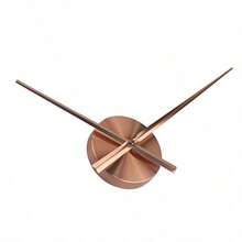 Manos de Reloj 3D Agujas de Reloj Grandes Relojes de Pared 3D decoración de Arte para el hogar Accesorios de Mecanismo de Cuarzo-B031 - Cobre - Ver 2