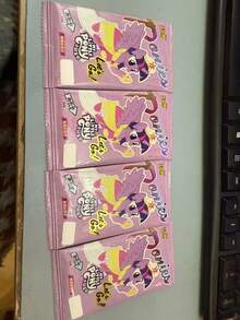 Bộ 1/3/5 thẻ dán My Little Pony - Thẻ sưu tầm tự dính có thể tái sử dụng, họa tiết nhân vật sống động, chất liệu nhựa và giấy bền, bề mặt mờ, phù hợp cho người sưu tầm và người đam mê thẻ, thiết kế vui nhộn, chất liệu thẻ cao cấp. - Nhiều màu - Xem 5