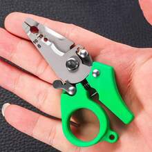1pc Mini Wire Stripper Multifunctional Wire Stripping Pliers, Home Improvement DIY Auto Repair Tool, Wire Cutter Crimper - Mini Wire Strippers - View 2