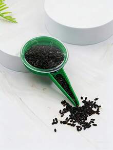 Justerbar handhållen blom- och grönsakssåmaskin - Lättanvänd trädgårdsplanteringsmaskin med rattkontroll, 5 växlar för gräsfrön - Såmaskin - Visa 9