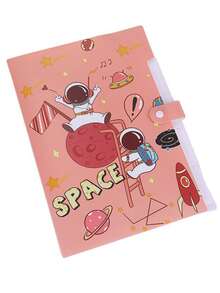 Back To School - Cute Expanding File Folders With Labels Accordion File Organizer Letter Size For School, Office And Home - Single Piece - View 3