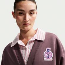 Nike 女士 AS W NSW NNSC FLC OS CRDGN GCE 夹克针织连帽开衫 IQ3944-515 - 棕色 - 查看 3