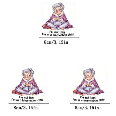 3 قطع من الرقعات المطبوعة بطريقة الكي على الملابس، مناسبة للتي شيرتات والجينز والسترات والحقائب واللوحات والوسائد، قابلة للغسل والكي